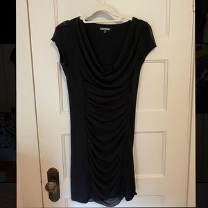 EXPRESS Fitted black dress